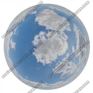 HDRi Skydome of Clouded Sky 12K